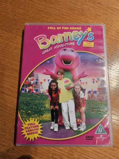 BARNEY GREAT ADVENTURE Dvd Kids £5.99 - PicClick UK