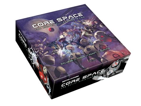 BATTLE SYSTEMS Core Space Starter Set Gra Figurkowa Teren RPG