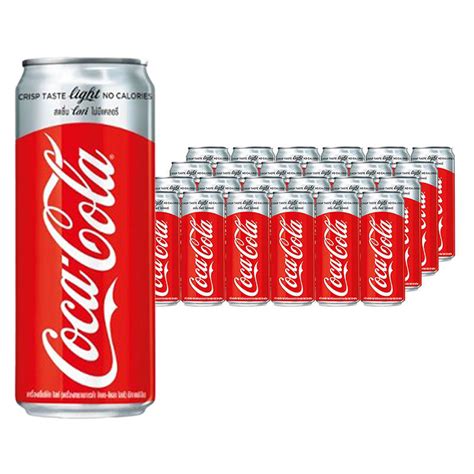 Coke Light Soft Drink Can 325 Ml X 24 Makro Pro