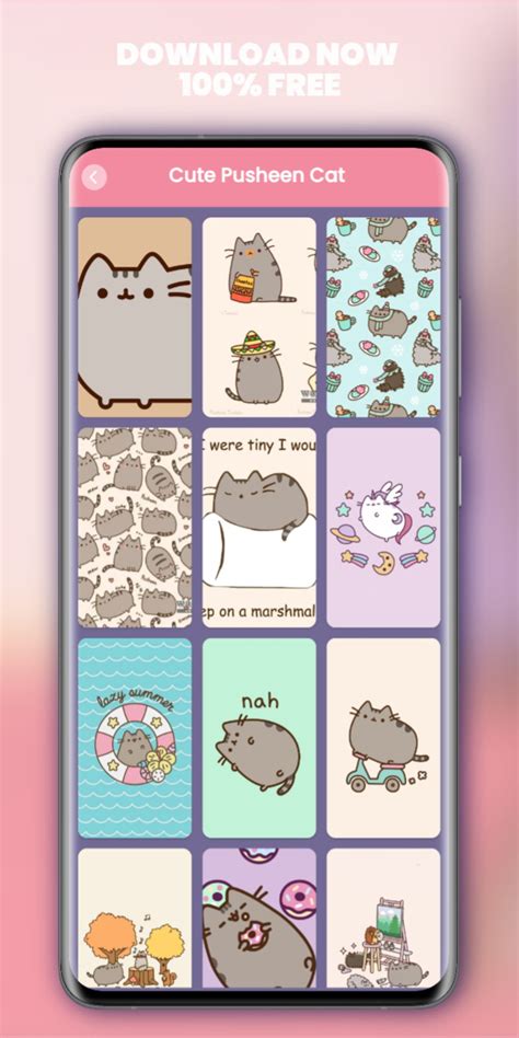 Android 용 Pusheen Cute Cat Wallpaper 다운로드