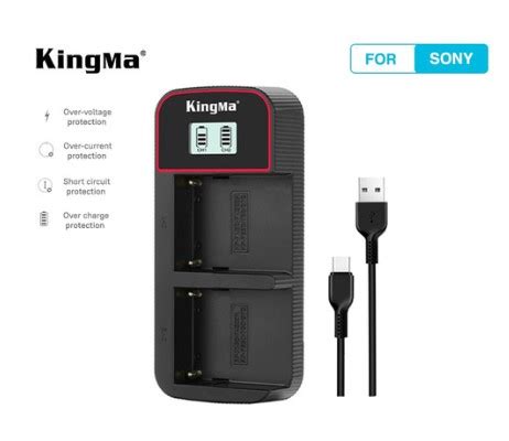 Jual Kingma Smart Dual Charger Sony Np F Np F Lcd Display