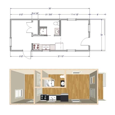 Cabin Floorplans in SC | Find Your Dream Tiny Home | Westwood Cabins