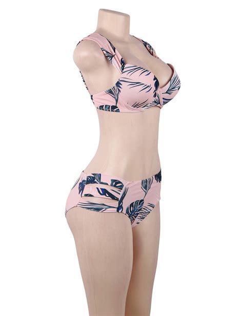 Sexy Flower Printed Summer Womens Bikini Set Ohyeah