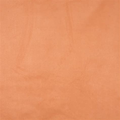 Apricot Coral Plain Microfiber Upholstery Fabric By The Yard K0761