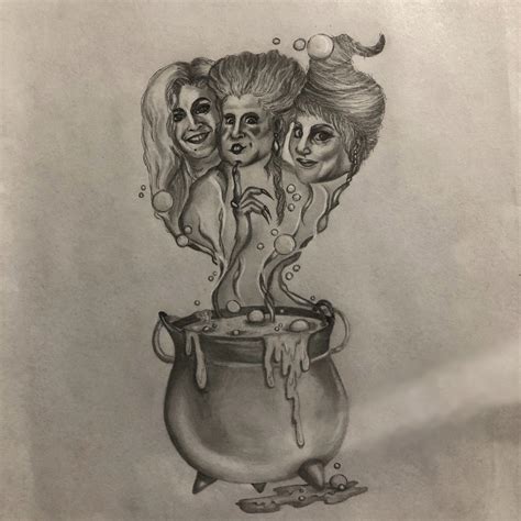 Hocus Pocus 🦇 R Drawing