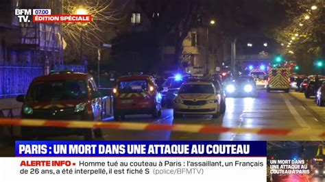 Paris Ce Que L On Sait De L Attaque Qui A Fait Au Moins Un Mort Et