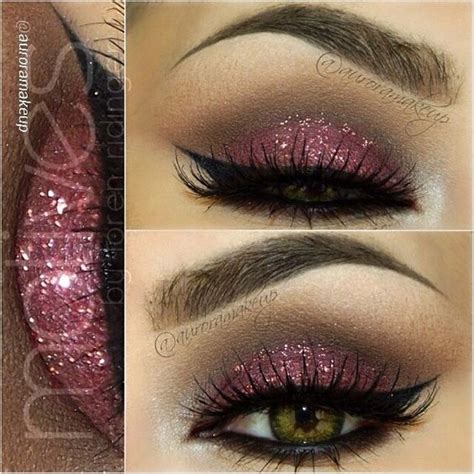 Pink Glitter Eyeshadow All Things Makeup Pinterest 10900 Hot Sex Picture