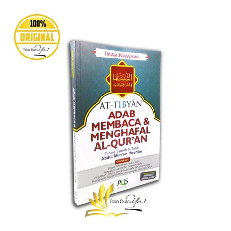 Jual At Tibyan Adab Membaca Menghafal Al Quran Pqs Di Lapak Toko