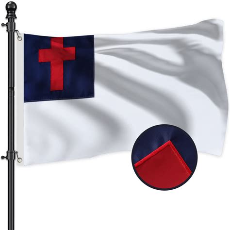 Christian Flag Waving