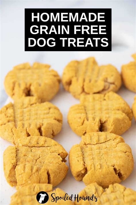 Homemade Grain Free Dog Treats - Spoiled Hounds