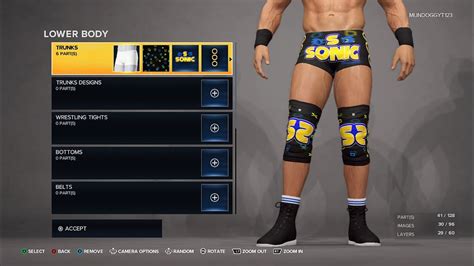 Wwe 2k23 Attire Creation Video Xbox 6 Youtube