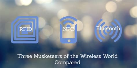 What is the difference between RFID, NFC and BLE?