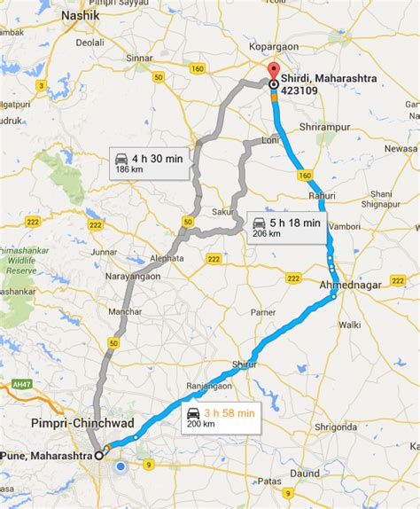 Pune To Shirdi Trip Eloksevaonline