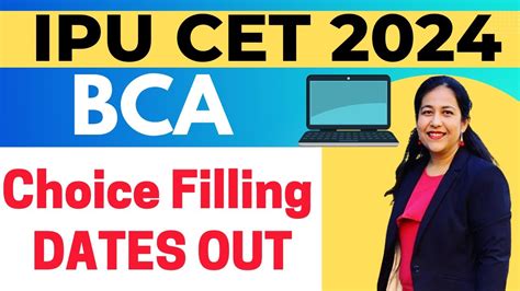 Choice Filling Dates Are Released GGSIPU CET BCA Admissions YouTube