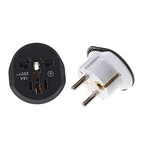 Buy Universal EU Plug Converter EU Adapter AU US UK CN To EU Wall