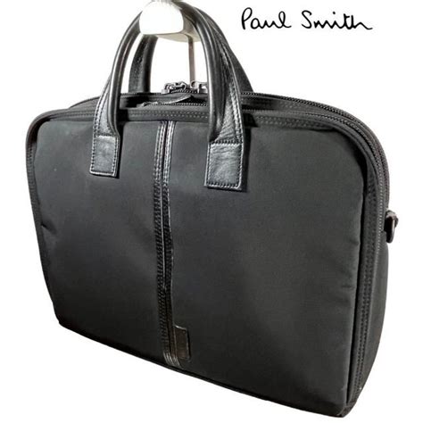 Paul Smith 【美品】 ポールスミス ビジネスバッグ ブラック・黒 収納多め A4可能の通販 By さざえshop｜ポールスミスならラクマ