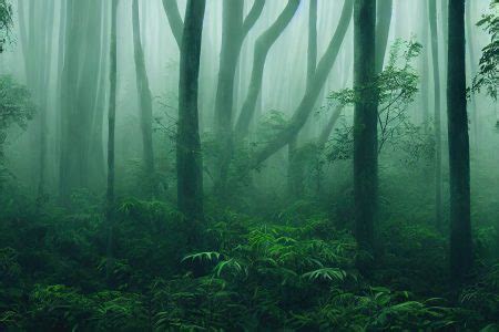 Escuro E Dram Tico Sombrio Enevoado E Aterrorizante Paisagem