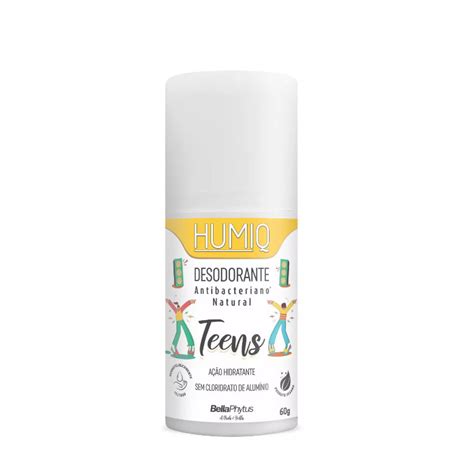 Desodorante Infantil Sem Aluminio - Desodorante Infantil Natural Sem Alumínio Vegano. Humiq Teens 60g ...