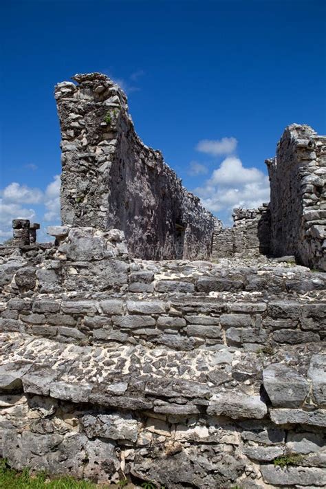 Tulum Stock Image Image Of Mexican Historic Caribbean 34098801