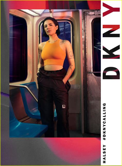 Halsey Rides Nyc Subway In Dknys Spring 2020 Campaign Photo 4437773