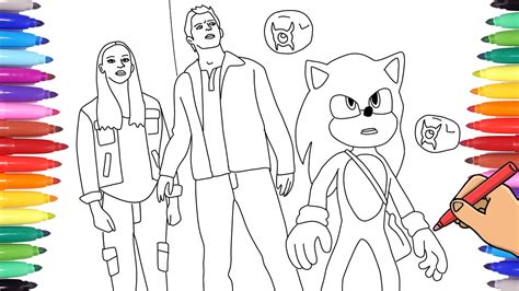 67 Sonic The Hedgehog Movie Coloring Pages Just Kids