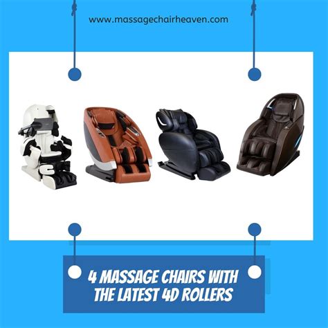 4 Massage Chairs With The Latest 4d Rollers Massage Chair Heaven