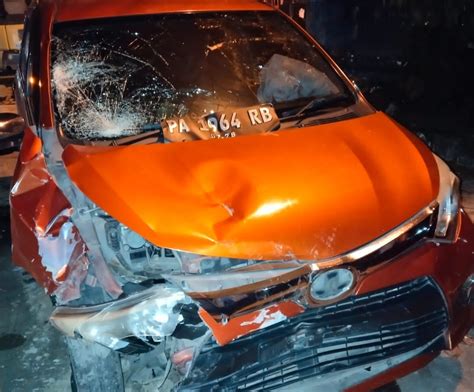 Tabrakan Mobil Vs Motor Akibatkan Pengendara Motor Meninggal