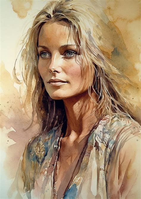 Bo Derek Digital Art By Thuy Dinh Thi Fine Art America