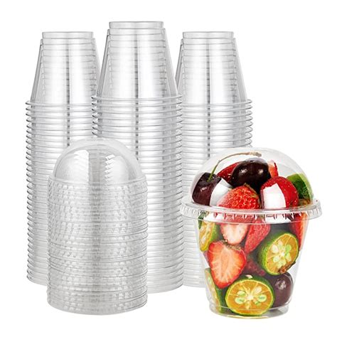 Vasos De Pl Stico Desechables Para Postre Recipientes De Pl Stico Para