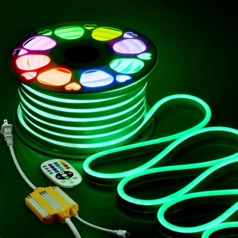 Samsion Neon Rope Lights Outdoor Waterproof Rgb Neon Light