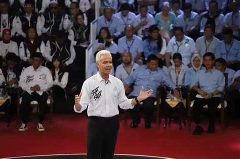 Penampilan Ganjar Di Debat Capres 2024 Dinilai Paling Keren