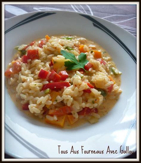 Risotto aux petits légumes Chroniques d une maman débordée