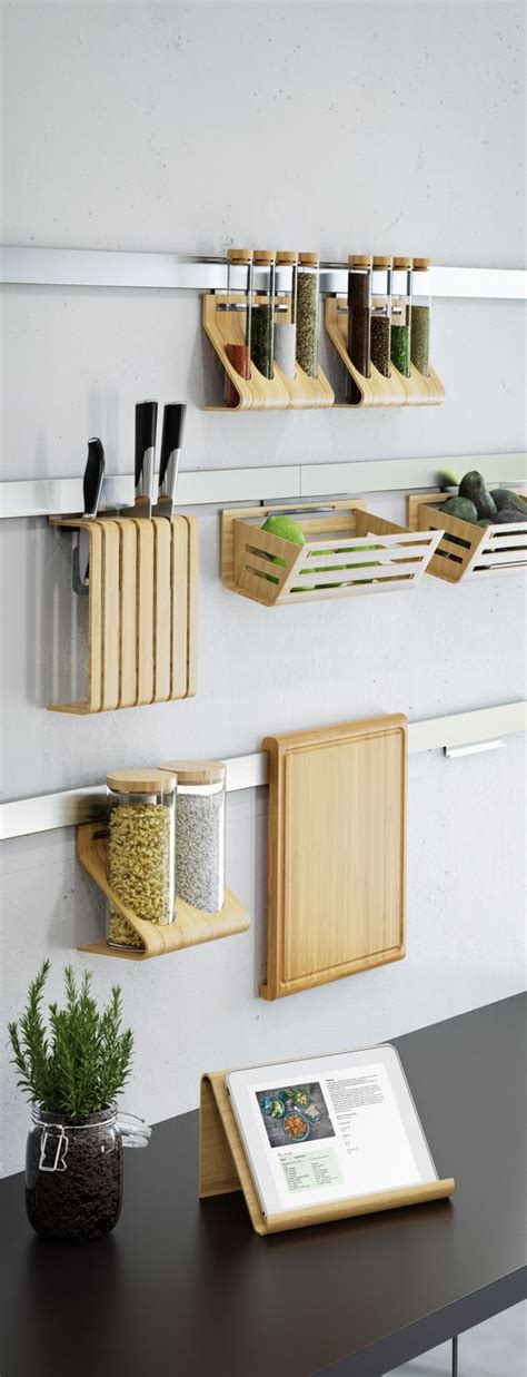 27 Smart Kitchen Wall Storage Ideas Shelterness