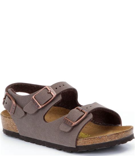 Birkenstock Kids' Roma Adjustable Buckle Slingback Sandals (Toddler ...