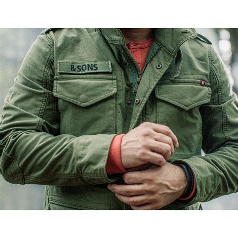 Surplus Army Jacket | &SONS Trading Co | Wolf & Badger