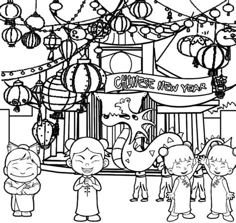 Chinese New Year Coloring Pages - Best Coloring Pages For Kids