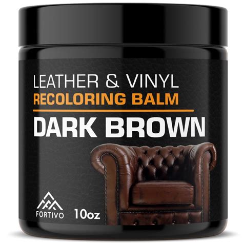 Professional Leather Recoloring Balm And Color Restorer Fortivo Home Shop