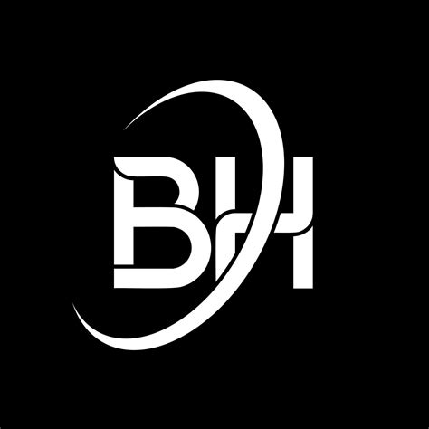 Bh Logo B H Design White Bh Letter Bh Letter Logo Design Initial