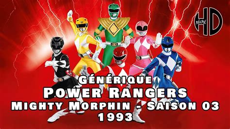 G N Rique De Power Rangers Mighty Morphin Saison Hd