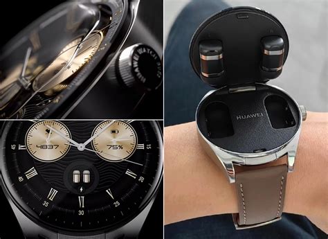 Huawei Watch Buds Leak, is a Smartwatch with Built-in Wireless Earbuds ...