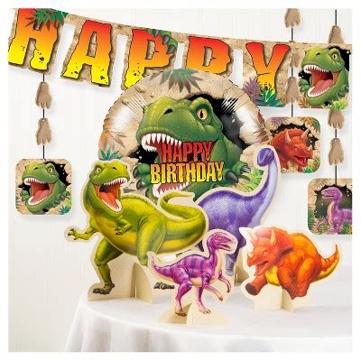 Dinosaur Birthday Party Decorations Kit : Target