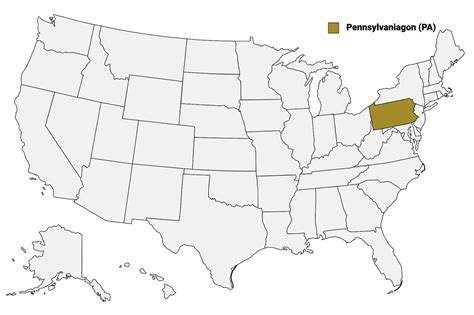 Pennsylvania Counties Map | Mappr