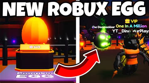 Buying The New Robux Pumpkin Egg In Roblox Mining Simulator 2 Youtube