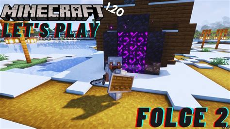 Karte Erkunden Und Ein Nether Portal Let S Play Minecraft All