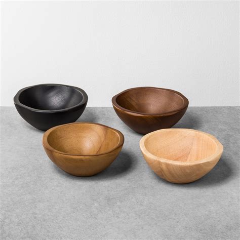 4pk Salad Bowls Hearth And Hand With Magnolia Brown Hearth Classic