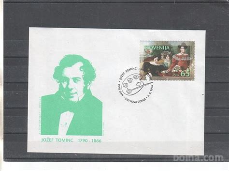 SLOVENIJA J TOMINC MI 165 FDC Msmk