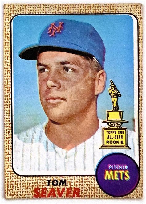 1968 Topps Tom Seaver Mets 45 EBay