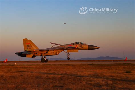 Pla Naval Aviation University Holds Flight Training China Military