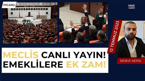 Emeklilere Zam Artışı Ve 7500 TL nin Zamlanması Meclis e Geliyor Mu