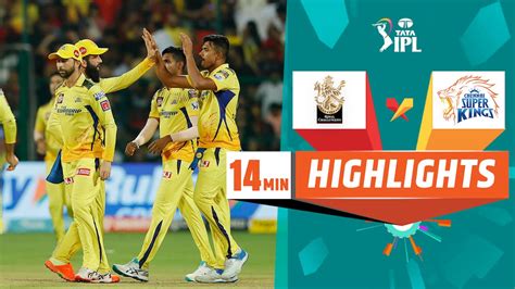 Watch RCB Vs CSK Highlights Video Online(HD) On JioCinema